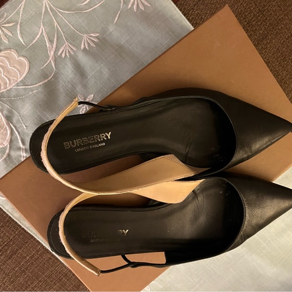 Burberry slingback flats 37.5 - Picture 4 of 5